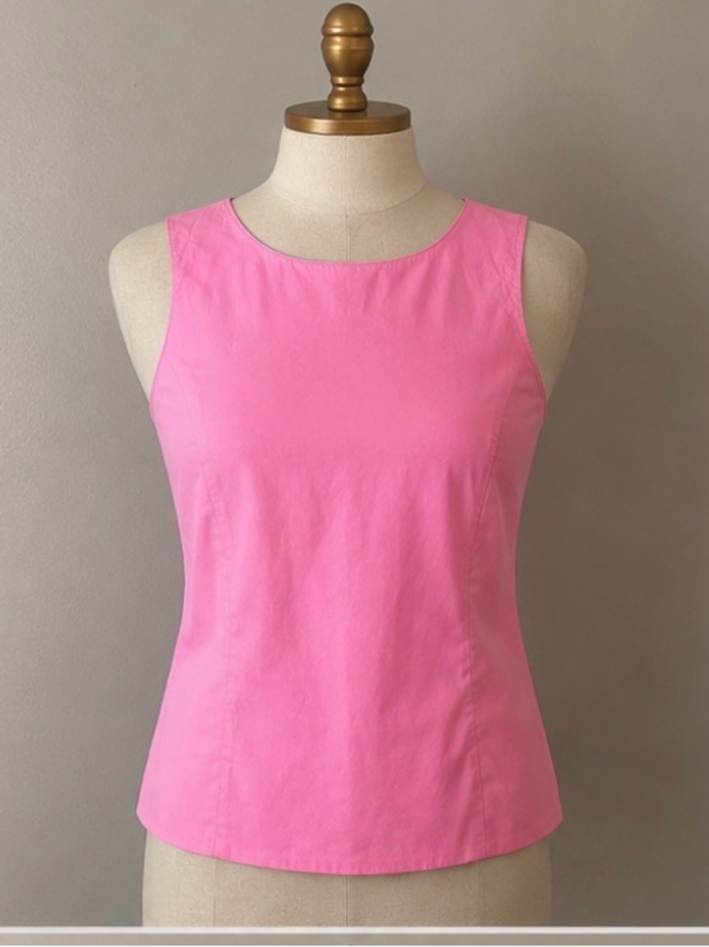 Lilly Pulitzer Bright Pink Sleeveless Top Size Small